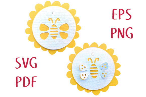 Bee Gift Tags: Integrating Layered Papercut Designs into Your Creative Workflow
