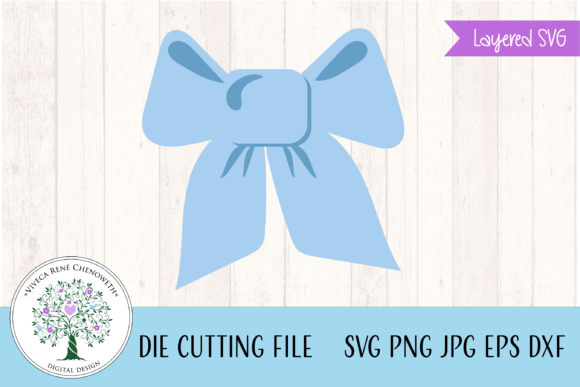Blue Bow for Baby Boy: The Perfect SVG