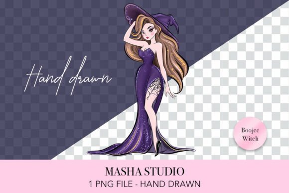 Elevate Designs with Boojee Witch Clipart