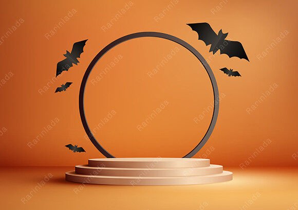 Elevate Your Brand with a Halloween Product Display Podium
