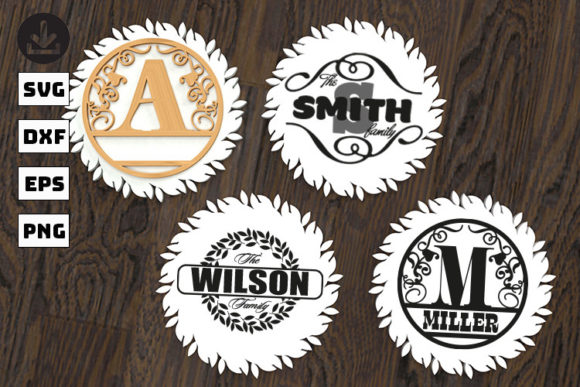 Evaluating the Family Monogram Bundle SVG and Split Monogram Designs for Custom Crafting