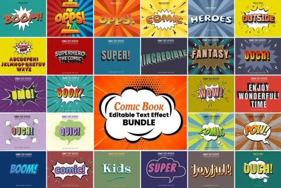 Mastering the Comic Book Editable Text Effect: A Practical Guide for Designers
