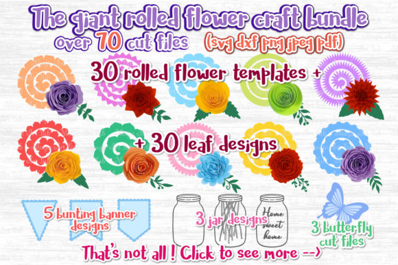 Mastering the Giant Rolled Flower Craft Bundle