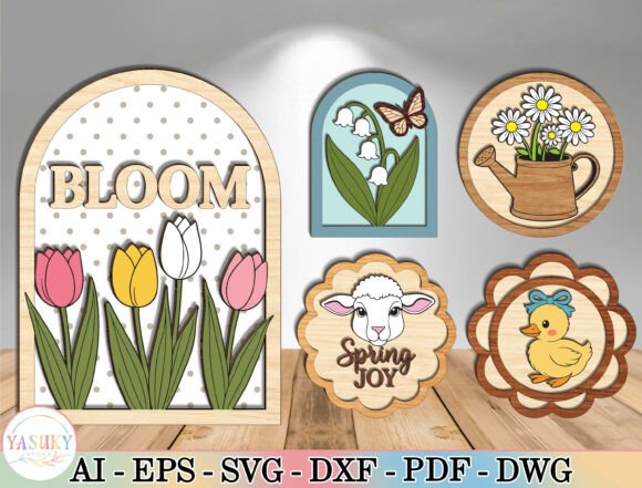 Maximizing Your Projects with the Spring Bloom Laser Cut File SVG Bundle