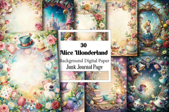 Unlocking Creativity: A Practical Guide to Using Alice Wonderland Junk Journal Digital Assets